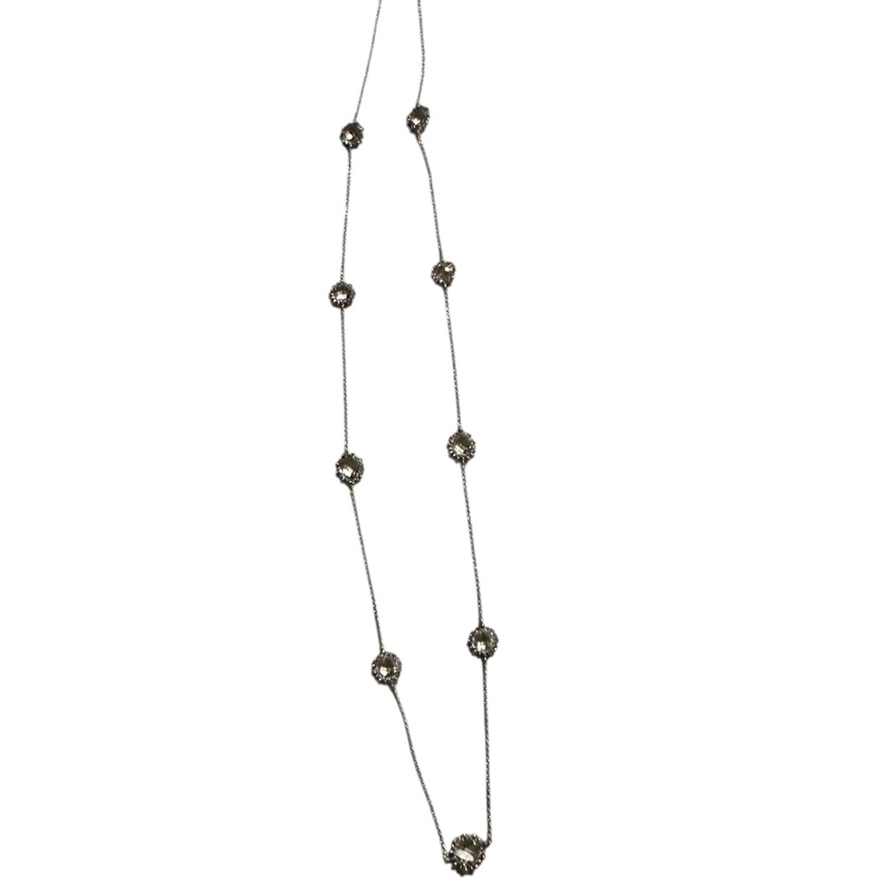 Anzie topaz station chain link necklace